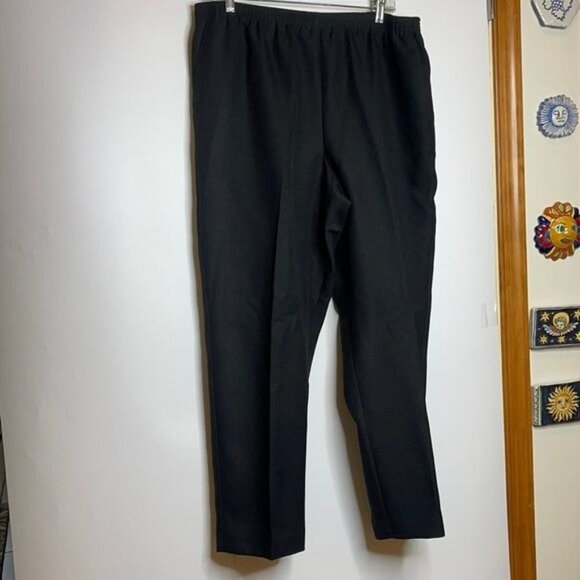 Alfred Dunner Elastic Waist Pants 16 PLUS SIZE - Picture 1 of 5